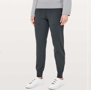 Lululemon Align Joggers Nulu Gray Pull On Athletic Athleisure Pants Size 8 Grey